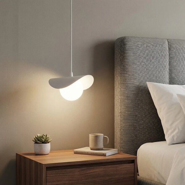 Lampada a sospensione RITUAL 1 G9 in Acciaio