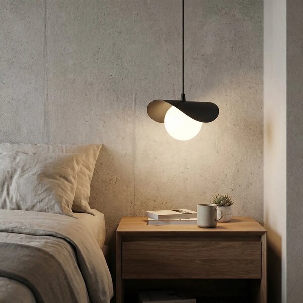 Lampada a sospensione RITUAL 1 G9 in Acciaio