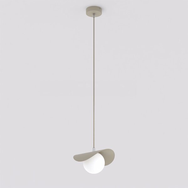 Lampada a sospensione RITUAL 1 G9 in Acciaio