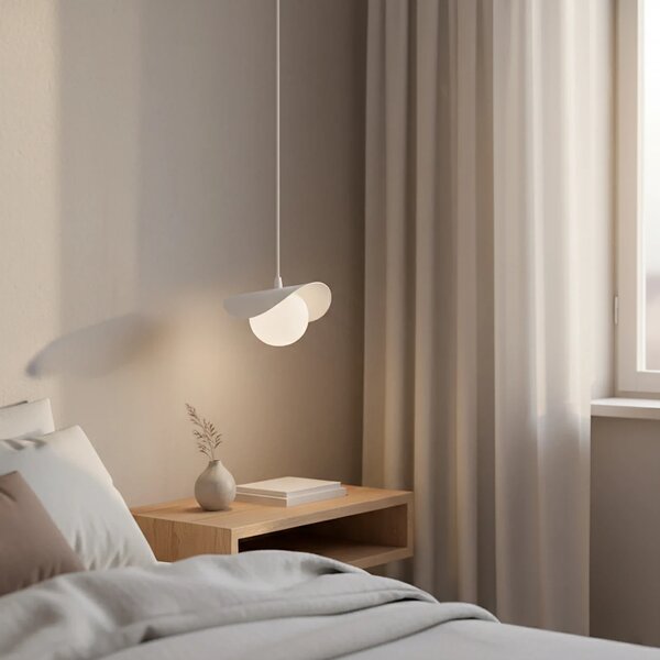 Lampada a sospensione RITUAL 1 G9 in Acciaio