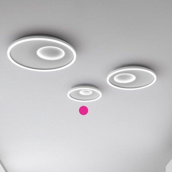 Plafoniera led gea luce melania pp 3000°k bianco lampada soffitto moderna - Gea Luce