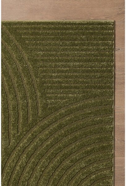 Tappeto verde scuro 160x230 cm Whirl - ESTE