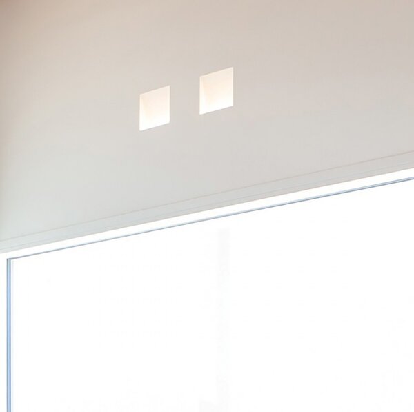 Faretto incasso gesso belfiore 9010 volta 2416a 3031 led lampada parete - Belfiore - 9010