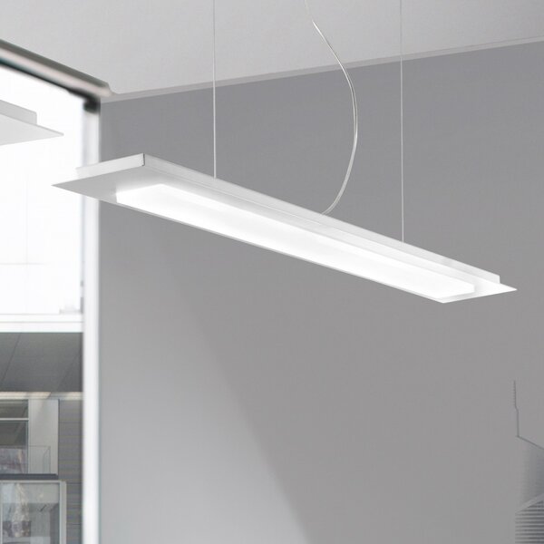 Lampadario moderno promoingross pixel s120dim wh led metallo metacrilato dimmerabile dinamica sospensione - Promoingross