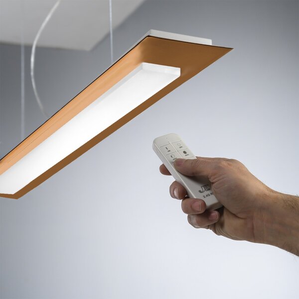Lampadario classico promoingross pixel s120dim mc led metallo metacrilato dimmerabile dinamica sospensione - Promoingross