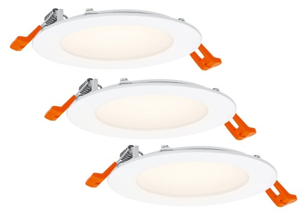 Osram - Set da 3 faretti da incasso SPOT LED/8W/230V 3000K bianco