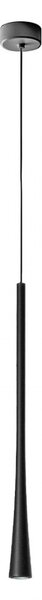 Lampada soffitto led gea luce dafne sp nero moderna - Gea Luce