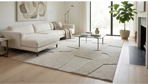Tappeto beige 120x170 cm Cairo - ESTE