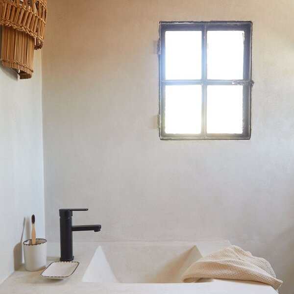 Portasaponetta color crema in gres Toscana Bath – Casafina