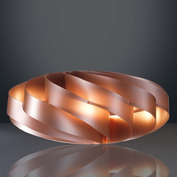 Abat-jour moderna linea zero flat l 30 e14 led polilux lampada tavolo camerette - Linea Zero