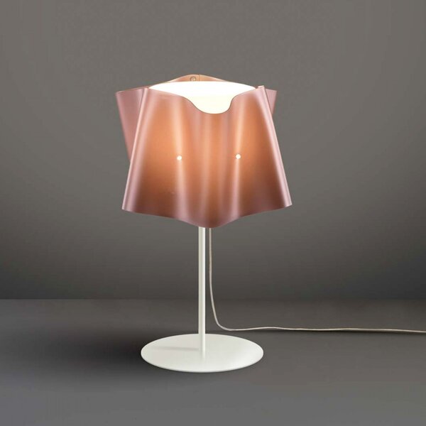 Abat-jour linea zero folio t 37 e27 led polilux lampada tavolo moderna - Linea Zero