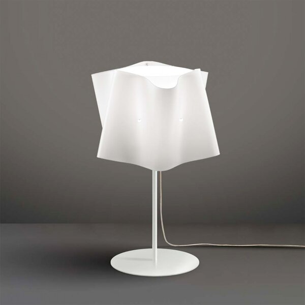 Abat-jour linea zero folio t 37 e27 led polilux lampada tavolo moderna - Linea Zero