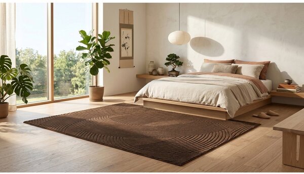 Tappeto marrone 120x170 cm Zephyr - ESTE