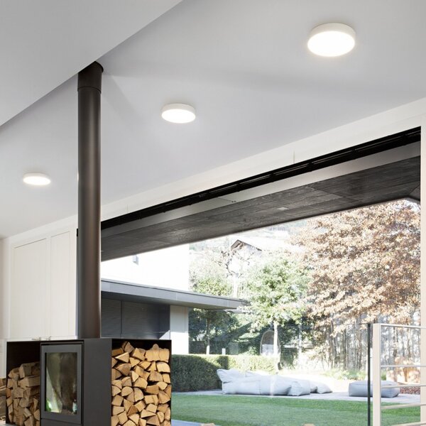 Plafoniera moderna gea led cloe 35 gpl260c led alluminio lampada soffitto - Gea Led