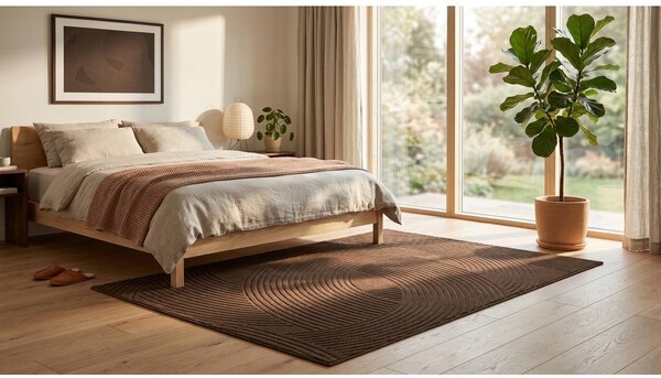 Tappeto marrone 120x170 cm Zephyr - ESTE