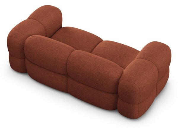 Divano color mattone 210 cm Loretto – Cosmopolitan Design