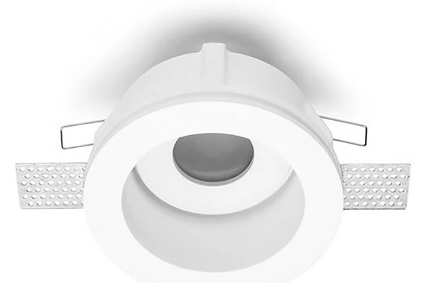 Faretto incasso sforzin illuminazione doride t353 gu10 led ip44 moderno gesso lampada soffitto - Sforzin Illuminazione