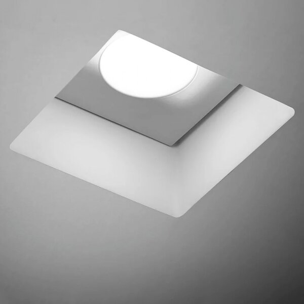 Faretto incasso sforzin illuminazione doride t354 gu10 led ip44 moderno gesso lampada soffitto - Sforzin Illuminazione