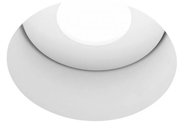 Faretto incasso sforzin illuminazione doride t353 gu10 led ip44 moderno gesso lampada soffitto - Sforzin Illuminazione
