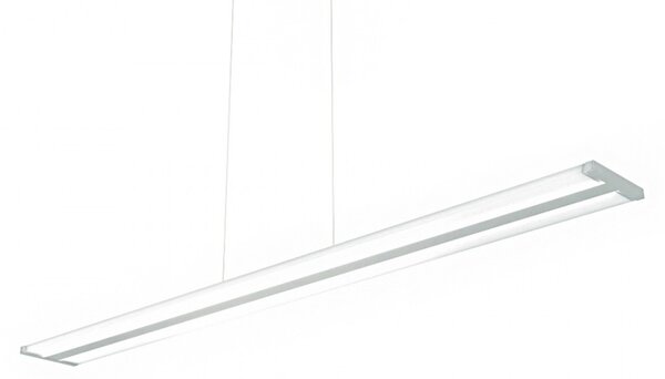 Lampadario led dimmerabile top light double track 1179s lampada sospensione modulo led moderna - Top Light