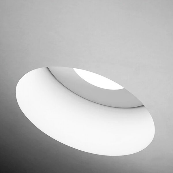 Faretto incasso sforzin illuminazione doride t353 gu10 led ip44 moderno gesso lampada soffitto - Sforzin Illuminazione