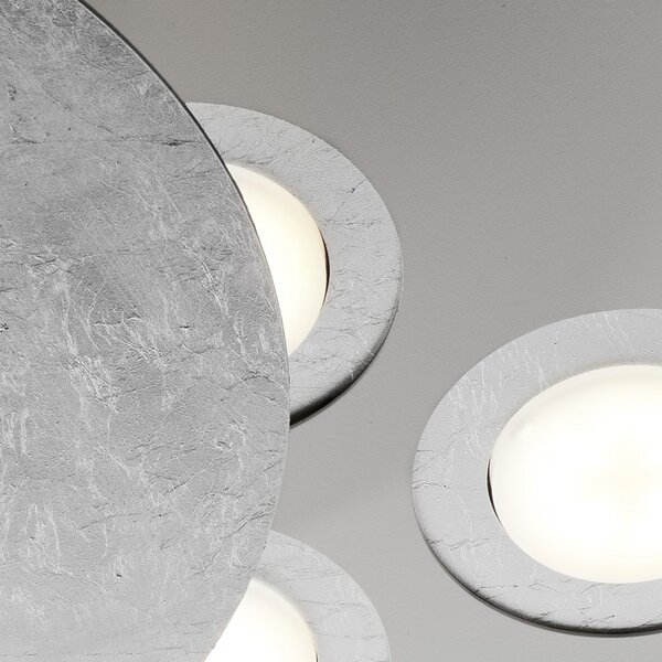 Plafoniera illuminando emisfero emisferomslfa gx53 led lampada soffitto moderna - Illuminando