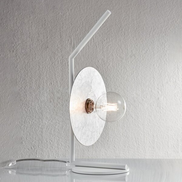 Abat-jour moderna illuminando pub lu1pubbn+disco25fa e27 led metallo lampada tavolo - Illuminando