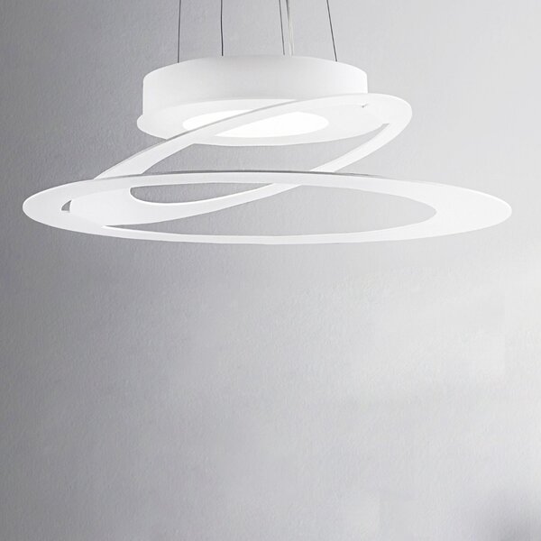 Lampadario moderno illuminando sky spskytopslbn gx53 led metallo sospensione - Illuminando