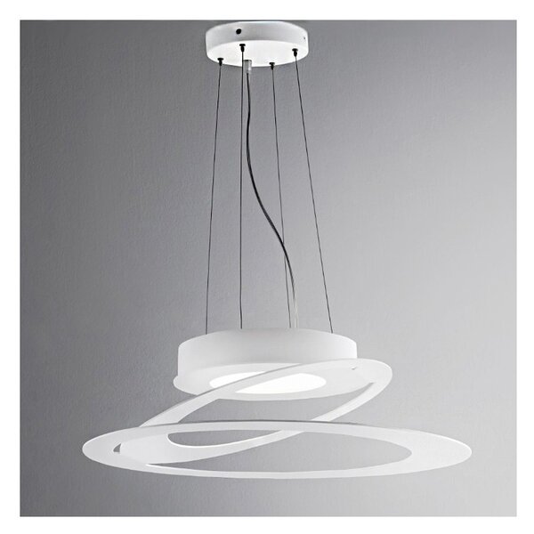 Lampadario moderno illuminando sky spskytopslbn gx53 led metallo sospensione - Illuminando