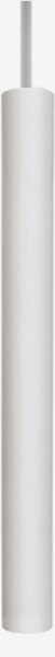 Sospensione gesso 9010 belfiore scopio 5507b 4039 led lampada soffitto cilindro - Belfiore - 9010