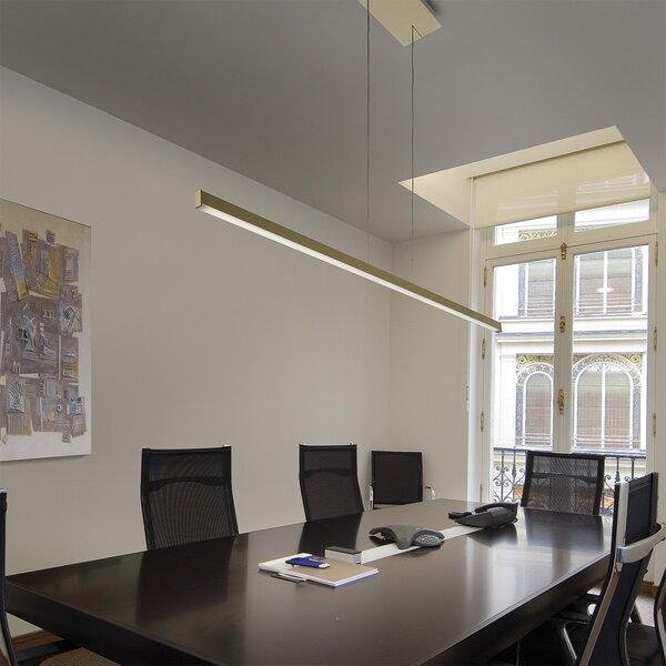 Lampadario led dimmerabile fratelli braga nets 2155 s 3200lm moderna - Fratelli Braga