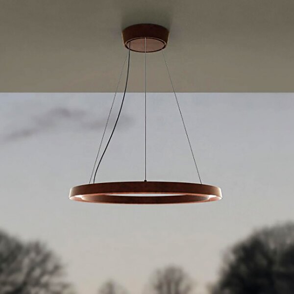 Lampadario esterno linea light lira p led 3000°k 3617lm ip65 lampada soffitto moderna classica - Linea Light Group