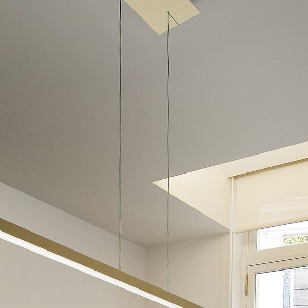 Lampadario led dimmerabile fratelli braga nets 2155 s 3200lm moderna - Fratelli Braga