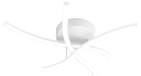 Plafoniera led top light tornado 1163 plp 4000°k led 220v 1741lm lampada soffitto parete ultramoderna - Top Light