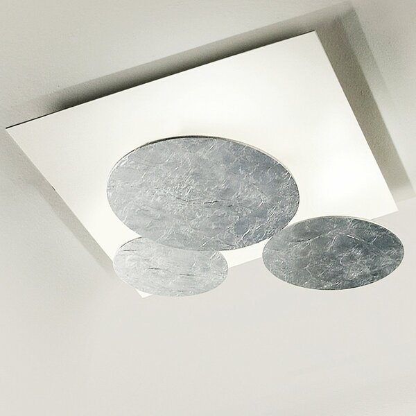 Plafoniera led fratelli braga rotary 2116 pl60 orientabile metallo lampada soffitto - Fratelli Braga