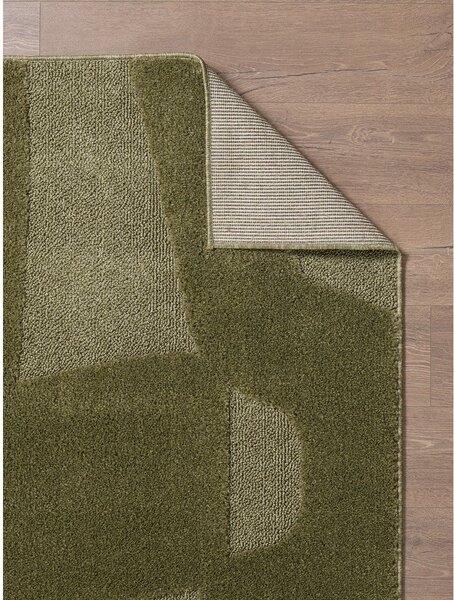 Tappeto verde scuro 160x230 cm Cairo - ESTE