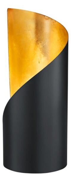Abat-jour moderna trio litghting frank r50161032 e14 led metallo lampada tavolo nero - Trio Lighting