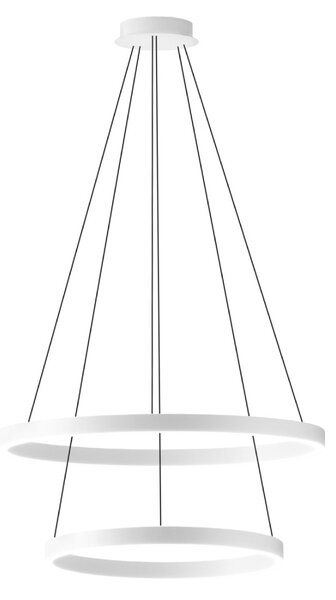 Lampadario led gea luce criseide s2p b 3200lm alluminio sospensione moderna - Gea Luce