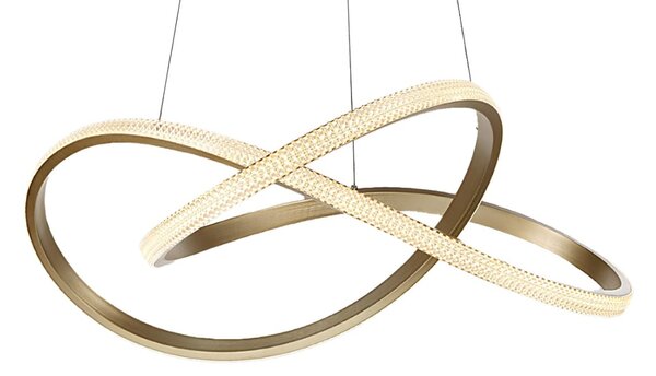Lampadario classico led pan international infinity 60 grf17112 led 3600lm 3000°k lampada soffitto - Pan International