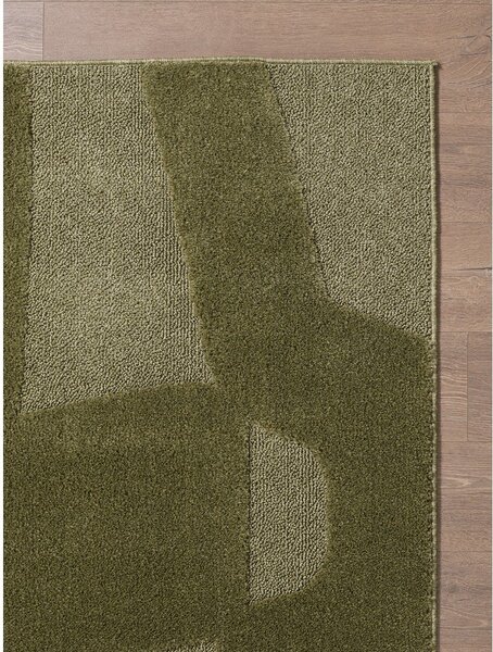 Tappeto verde scuro 160x230 cm Cairo - ESTE