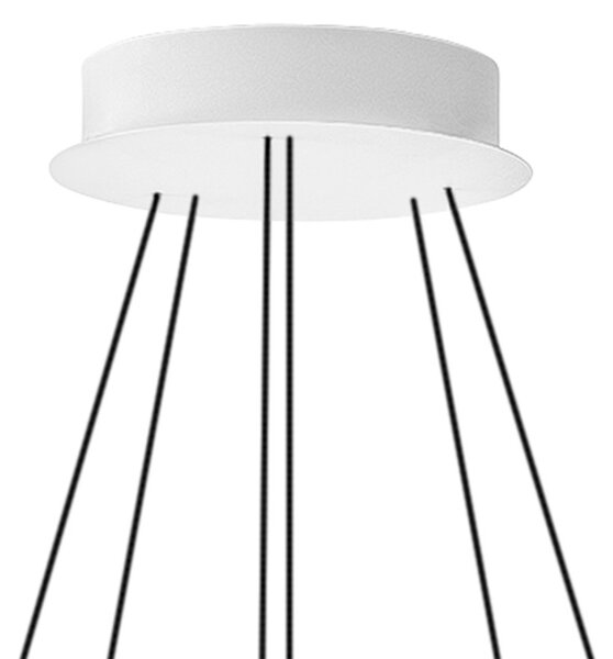 Lampadario led gea luce criseide s2p b 3200lm alluminio sospensione moderna - Gea Luce