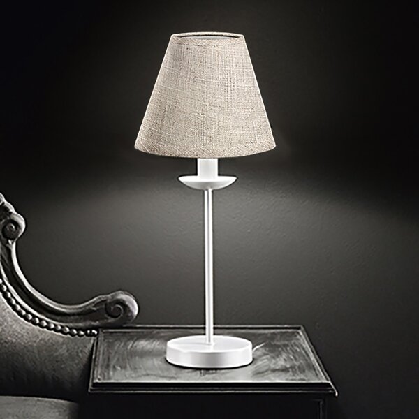 Abat-jour classica contemporanea perenz ducale 6268 b 14 e14 led lampada tavolo paralume - Perenz