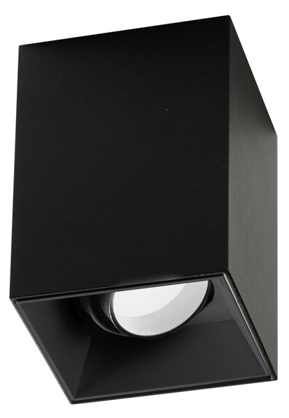 Plafoniera gea led gfa1231 gu10 led faretto spot orientabile nero lampada soffitto - Gea Led
