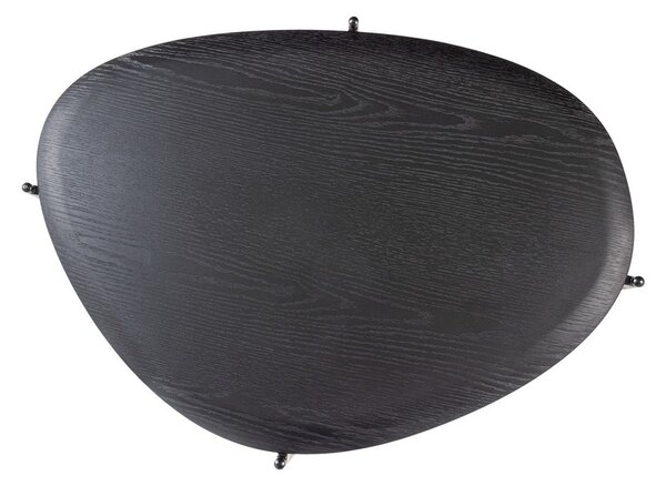 Tavolino da salotto nero 67x92 cm Kota – WOOOD