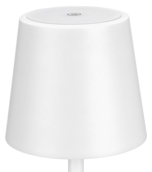 Abat-jour esterno batteria gea led gls032 300lm ip54 bianco lampada tavolo moderna usb touch - Gea Led