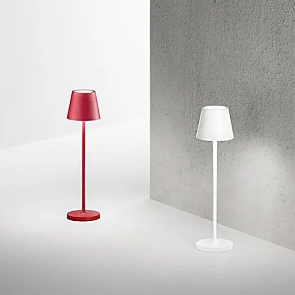 Abat-jour perenz mini diva 8125 lc led ip54 3000k touch dimmerabile lampada tavolo esterno interno batteria - Perenz