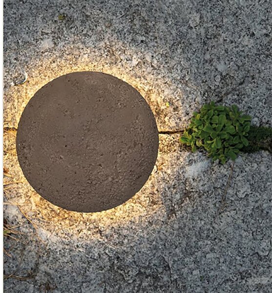 Segnapasso rustico esterno 9010 belfiore oolite terra 1115f 24v 3000k 670lm lampada terra classica - Belfiore - 9010 Outdoor