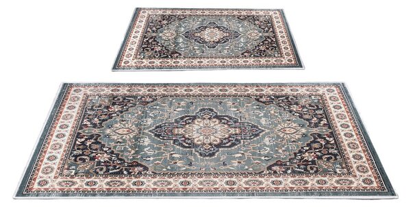 Set di tappetini per il bagno 2 pz 60x100 cm – Foutastic