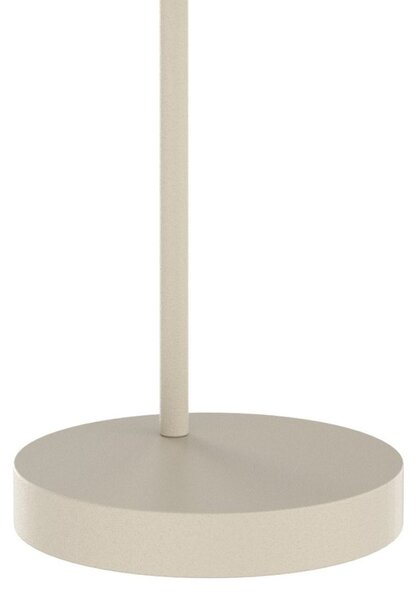 Abat-jour moderna top light boomerang 1200 p e27 led lampada tavolo sfera vetro - Top Light