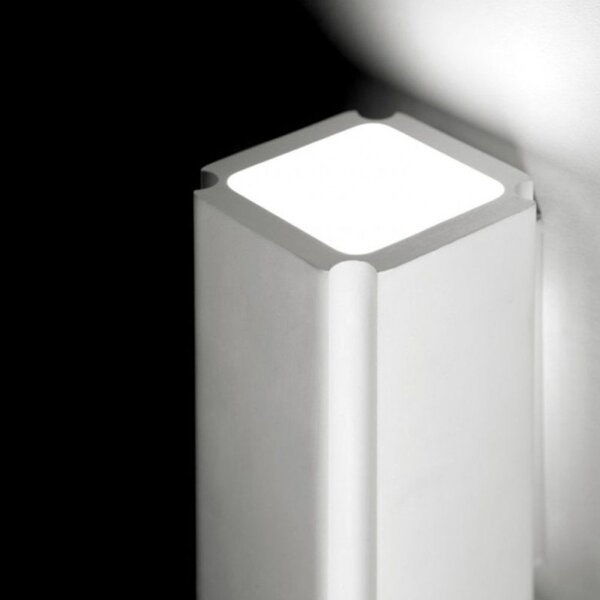 Outlet applique gesso sforzin sicyon t202 g9 led biemissione lampada parete - Lampadari Bartalini Outlet